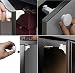 Magnetic Cupboard Locks with Extra Key (6 Locks with 2 Keys) ? Best Baby Care Safety System for Children, Babies & Kids at Home ? Ideal for Baby Proofing & Child-Proofing Cabinets, Drawers, Kitchen Cupboards etc ? No Drilling or Tools Required ? White