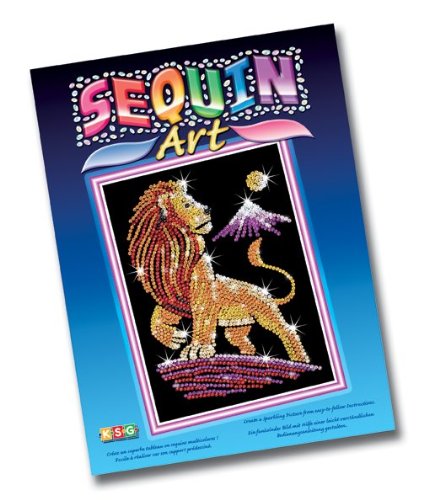 Preisvergleich Produktbild Roos 0828 - Sequin Art Löwe