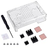 Faburo Transparent Gehäuse für Raspberry Pi 3 und Pi 2...