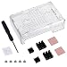 Produktbild Faburo Transparent Gehäuse für Raspberry Pi 3 und Pi 2 Model B Model B+ Mit 6 set Kühlkörper