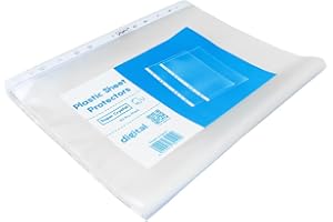 Digital Sheet Protectors, U Shape, A4, 50 Pack - Super - 60 mic