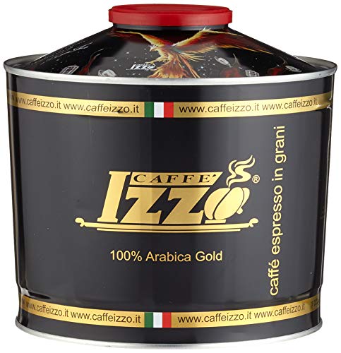 Izzo Caffé Izzo Espresso 100% Arabica Bohnen, 1er Pack (1 x 1 kg)