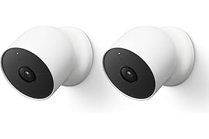 Google Nest Cam (Outdoor / Indoor, Battery) Security Camera - Smart Home WiFi Camera - Wireless, 2-Pack