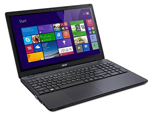 Acer Aspire E5-571 15 6-inch Notebook  Black  -  Intel Core i3-4030U 1 9GHz  4GB RAM  1TB HDD  DVDSM DL  WLAN  Bluetooth  Webcam  Integrated Graphics 