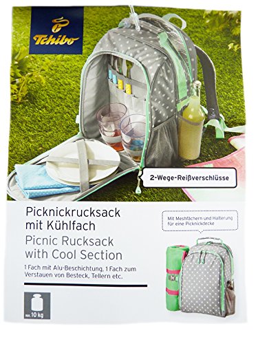 Preisvergleich Produktbild TCM Tchibo Picknickrucksack Picknick Rucksack mit Kühlfach / Kühltasche