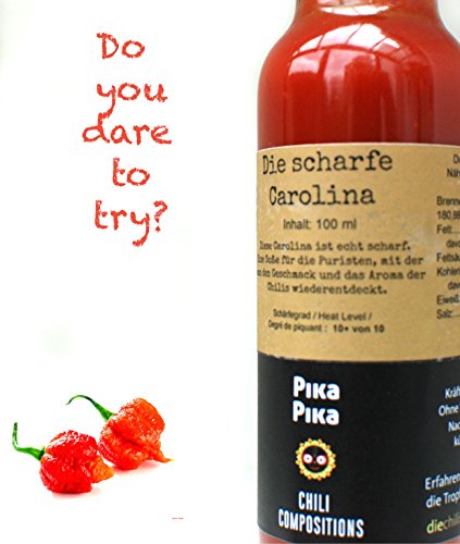 La Picante Carolina/Contenido: 100 ml/Nivel de picor: 10+ von 10 / Para Picanteros/Slow Food