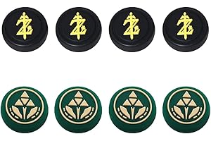 FURREN 8 Joystick Caps Kappen für Nintendo Switch/OLED/Lite Switch Thumb Grips Thumbstick Kappen Grip Joy Con Kappen Silikon Switch Joystick Kappen Switch Knöpfe Switch Stick Caps Analog Stick Cover