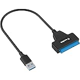 WAVLINK USB 3.0 to SATA Adapter for 2.5 Inch SSD and HDD USB to SATA Cable 2.5 Inch Fixed Adapter