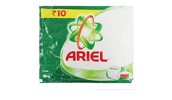 Ariel Complete Oxyblu Detergent Powder 60 G Pack Of 10 Amazon In Health Personal Care