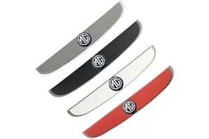 MNBHJGR 4 Pcs Car Door Protector Strip, for MG HS 2018-2023 2024 2025 Anti-Collision, Anti-Scratch Car Door Edge Guard Protectors,A Grey