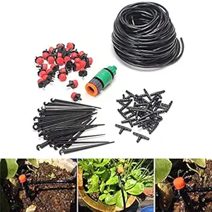 3NH 25M Micro Drip Irrigation System Auto Timer Self Plant Watering Garden Hose