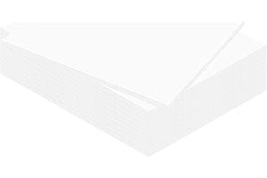 Kangaro Lot de 10 plaques en mousse Blanc 50 x 70 cm – 10 mm – DIY pour artisanat, présentation, modélisme, passe-partout