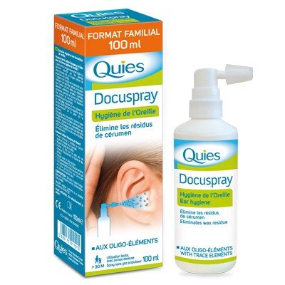 Quies - Docuspray Spray Auriculaire - Format Familial 100 ml