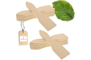 ‎HOFMEISTER HOLZWAREN HOFMEISTER® Raclette-Schaber aus Holz, 2 x 8 Stck., 13 cm, Buche, schont Ihre Raclette-Pfannen