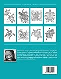 Image de Journal de Coloration Adulte: Sommeil (Illustrations de Tortues, Rayures Turquoise)