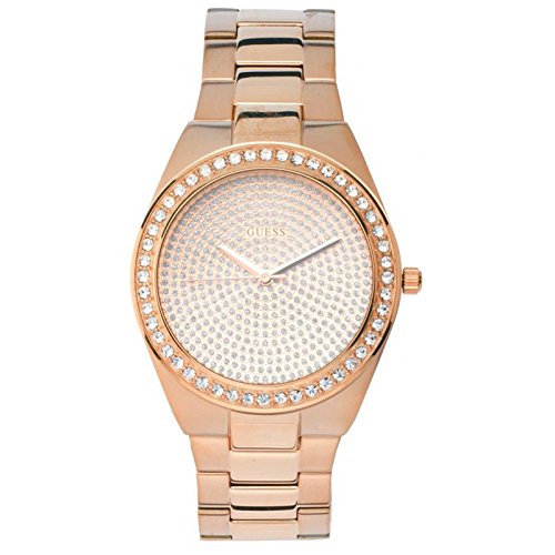 Guess Damen-Armbanduhr Analog Quarz Edelstahl beschichtet W12651L1 Guess Damen-Armbanduhr Analog Quarz Edelstahl beschichtet W12651L1