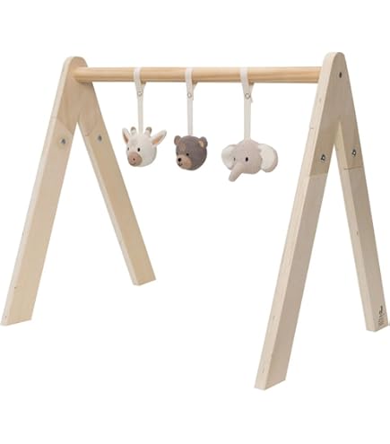 thumbnail: NOUKIE'S Kruipboog Van Natuurlijk Hout, Eenvoudig Te Monteren En Te Vervoeren, Stimuleert De Zintuigen Vanaf De Geboorte Tot 6 Maanden, Ideaal Met Mat