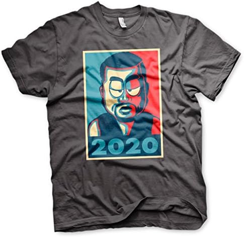Kanye 2020 Poster Official T-Shirt (D.Grey), Medium