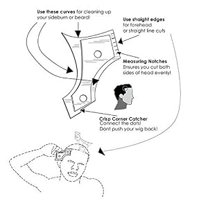 The Cut Buddy As Seen On Shark Tank - Beard Shaping Tool, Hair Trimmer Guide, Mens Beard Template Tool, Goatee Liner… - Image 5