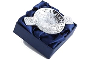 PEWTERMILL CRAFTS Till a' the seas gang dry Pewter Mini Quaich 3"