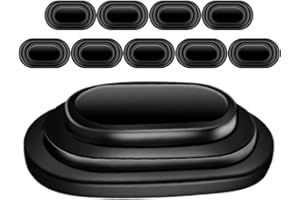 FELTECHELECTR 20 Pcs Car Door Shock Absorber Pads Silicone Door Bumpers Noise Reduction Anti Vibration Cushioned Door Silencers for Vehicle Door Protection