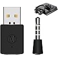Nikou Bluetooth 4.0 Dongle USB Adapter - Wireless Bluetooth Transmitter&Receiver for PS4/5 PlayStation with Fast Pairing, Low Energy Consumption, Easy to Use and carry