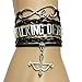 Produktbild Infinity Love Walking Dead Armband – Pfeil und Bogen Charme
