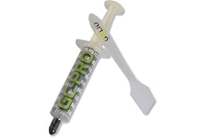 Gelid Solutions GC-PRO 5 g – Pasta termica per dissipatore di calore | Massima conducibilità termica | Facile applicazione | Non corrosivo - 7 W, TC-GC-PRO-A, argento