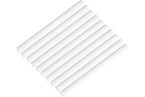 FDIT 10 Pcs Filtros de Humidificador Palos Reemplazos de Mecha Mini Personal Humidificador USB Esponjas de Repuesto Recambio Palo Humidificador Difusor Palos de Algodón