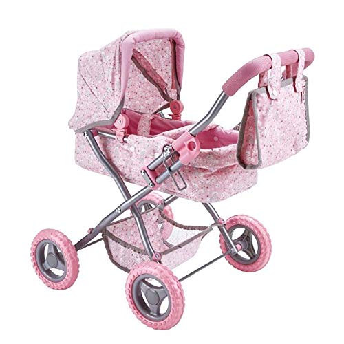 Preisvergleich Produktbild Käthe Kruse 0179339 Puppenwagen Einhornmotiv, rosa