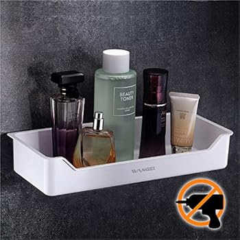 WENKO 17943100 Wandablage Pure, Acrylnitril-Butadien-Styrol (ABS), 58 x