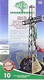 Carta n. 10. Valle Po, Monviso. Carta dei sentieri e stradale 1:25.000 [Lingua inglese]