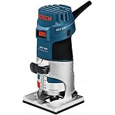 Bosch Professional GKF 600 Milling Machine (600 W, 33,000 dev/min, Clamp Diameter: 6-8 mm)