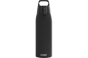 ‎SIGG Sigg - Edelstahl Trinkflasche - Shield ONE - Für Kohlensäurehaltige Getränke Geeignet - Auslaufsicher - Federleicht - BPA-frei - Outdoor & Fitness - 0.75L / 1L / 1.5L