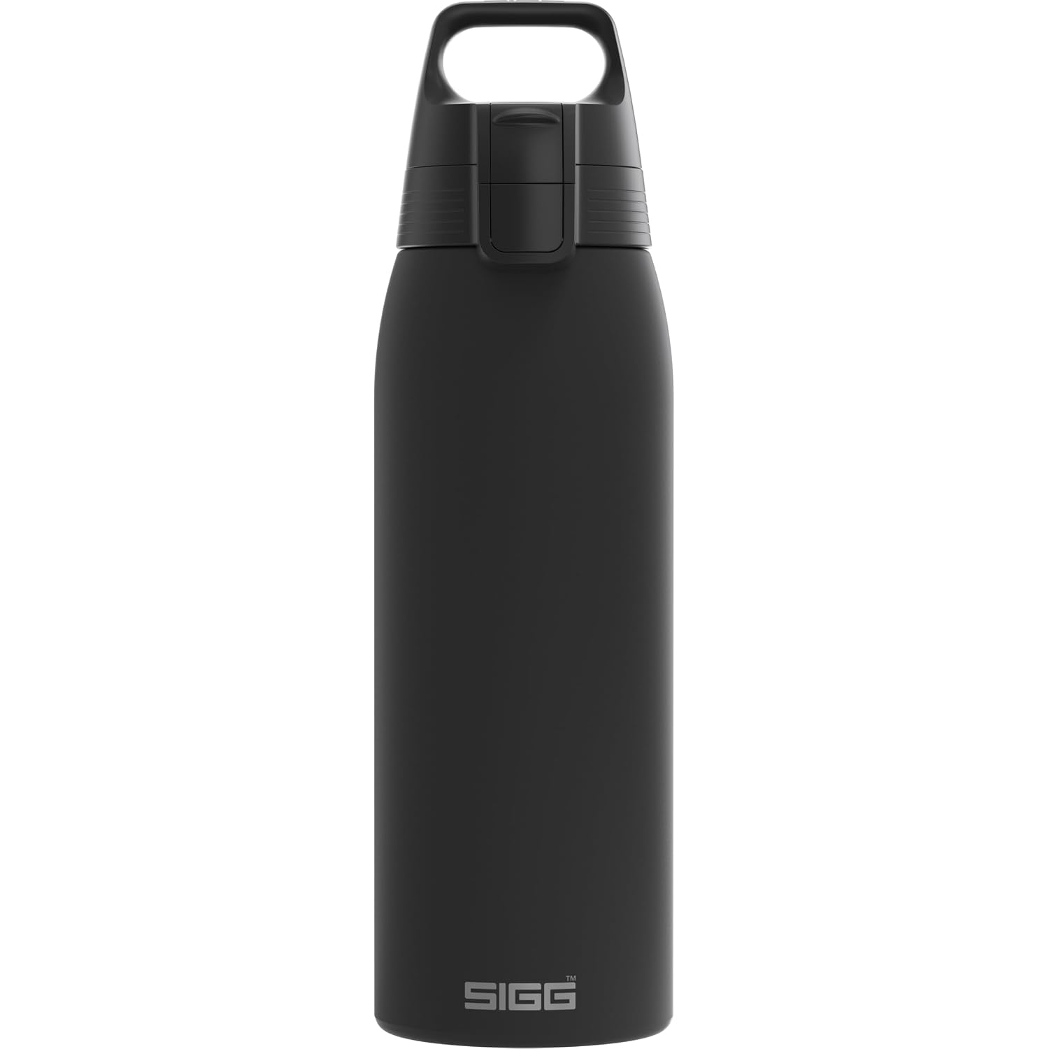 Sigg – Edelstahl Trinkflasche – Shield ONE – Einwandig & Federleicht – Für kohlensäurehaltige Getränke geeignet – Auslaufsicher – BPA-frei – Outdoor & Fitness – 750 ml / 1 L / 1,5 L