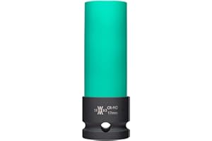 WIESEMANN 1893 Chiave a bussola da 17 mm per cerchi in lega | WIESEMANN 80294 | per avvitatore a impulsi | bocca con angoli arrotondati | 0,5 pollici