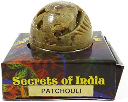 Natural Patchouli Solid Perfume Body Musk In Stone Jar 8 Gms