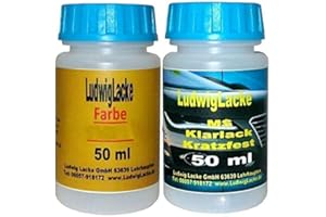 LUDWIGLACKE Ludwig Lacke Lackstift Set Renault Noir Perleffekt NV676 Bj.90-12