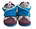Lodger Slipper with Anti Slip Stars (12 - 18 Months, Native Blues)