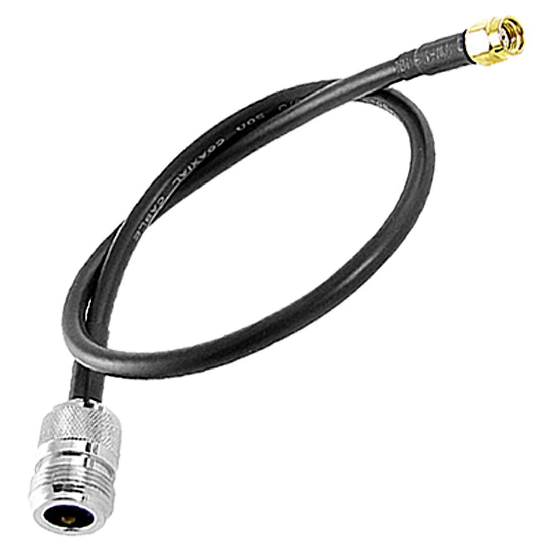 Nisinlife RG58 RF coaxial Cable N Female to SMA Male Connector Coax Cable - (20cm - 8inch)