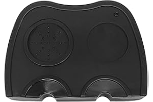 PET WORLD Tappetino per espresso, tappetino per caffè espresso, tappetino per caffè espresso, antiscivolo, tappetino per manomissione ad angolo, per casa, ufficio, piano di lavoro, macinacaffè