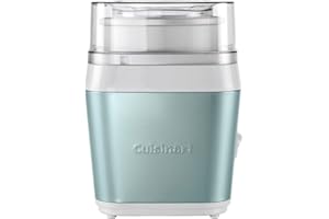 ‎CUISINART Cuisinart Ice Cream Maker and Dessert Machine | Homemade Gelato & Ice Cream Machine | Sorbet Maker | Frozen Yogurt Maker | Light Pistachio Ice Cream Machine for Home | ICE31U