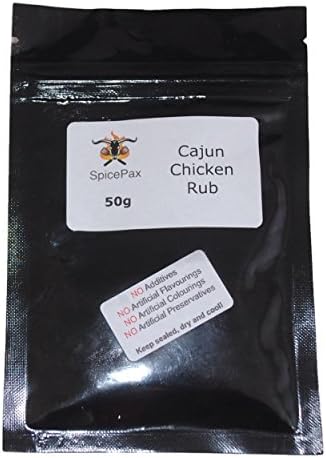 Cajun chicken spice rub spice mix. 75g