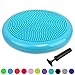 Produktbild Ballsitzkissen inkl. Pumpe für Fitness, Yoga, Reha, Rückentraining und coordination, Trideer 33cm 34cm Anti-Burst Sitzballkissen Balance Board Balance Kissen Wackelbrett Gleichgewichtskissen für Damen Herren Kinder