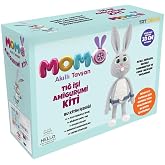 Yeni Başlayanlar İ&ccedil;in Tığ İşi Amigurumi Kiti Momo Akıllı Tavşan