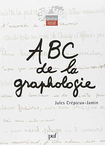 Télécharger ABC de la graphologie PDF Fichier