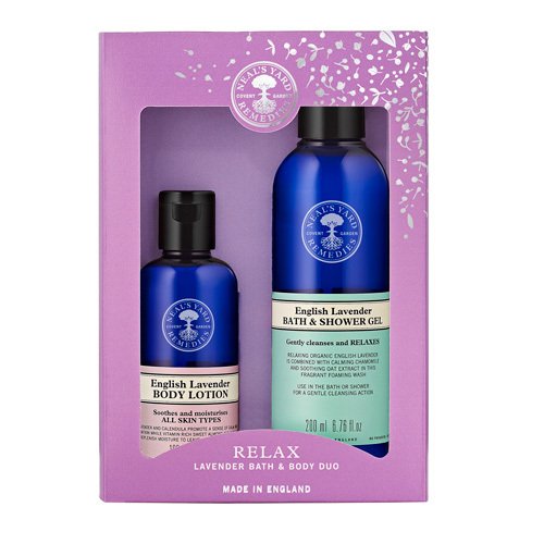 Neals Yard remedies Organic Relax English Lavender Organic Gift Collection