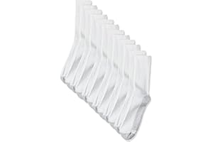 Hanes Skarpety męskie, 6-12, 6-pak, biały, 10-13 / Shoe: 6-12