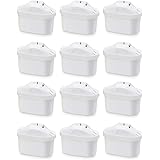 Amazon Basics - Cartucce filtranti per acqua, Confezione da 12