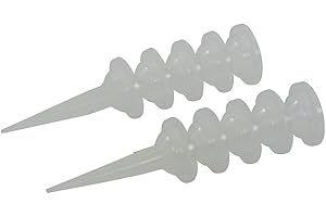 SILVERLINE Boquillas para pistola de silicona, 10 pzas